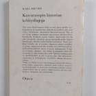 Karl Bruhn : Kasvatusopin historian kehityslinjoja - pikkukuva 2