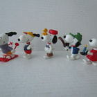 Vintage Snoopy figuurit, 5 kpl - pikkukuva 2