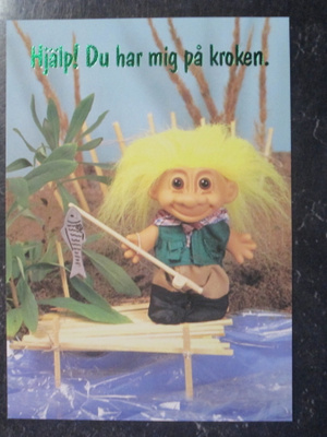 KULKEMATON TROLLI KORTTI 1992 KARTO