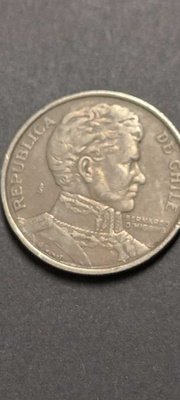 Chile 1 peso 1975