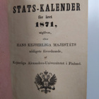 Finlands stats-kalender för året 1871 - Finlands statskal... - pikkukuva 3
