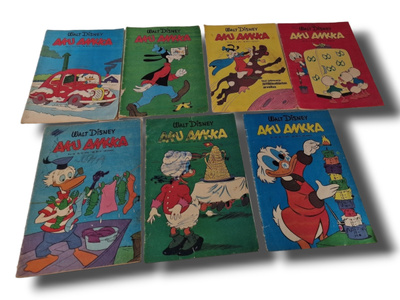 Lehti 7kpl (Aku Ankka / 1972)
