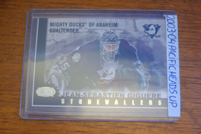 2003-04 Pacific Heads Up -Stonewallers