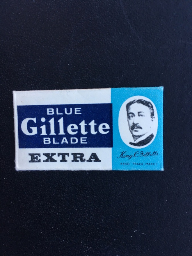 Partakoneenterä Blue Gillette Extra
