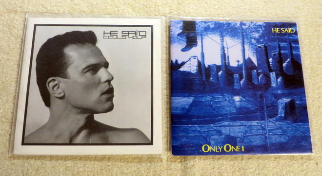 HE SAID: Only one I 7" / Could You 7" (80's Synth, new wave)