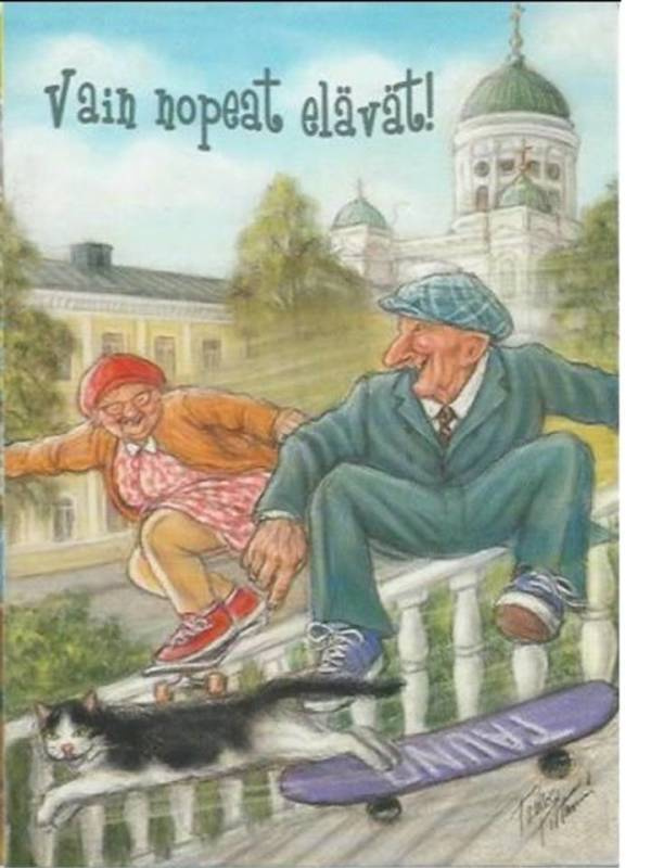 kortti ** Peltoniemi Terho Hurvittelua - erilaisia