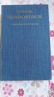Svensk Handordbok - Konstruktioner och fraseologi