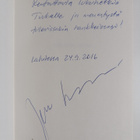 Juha Inovaara : Männyn takaa (signeerattu, tekijän omiste) - pikkukuva 3