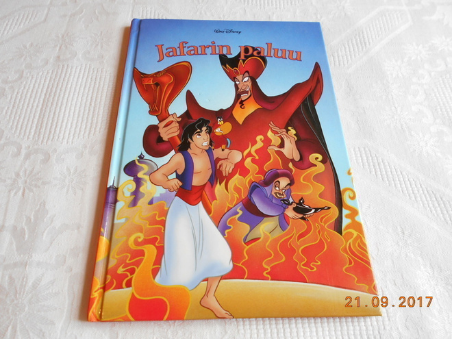 Walt Disney "Jafarin paluu" satukirja (v.1995)