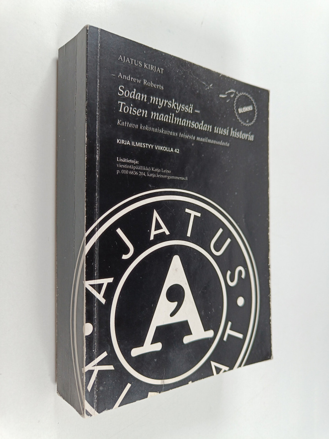 Andrew Roberts : Sodan myrskyssä : toisen maailmansodan u...