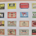 VANHA Tulitikku Etikettikansio 1930-1950-l n. 117 kpl - pikkukuva 3