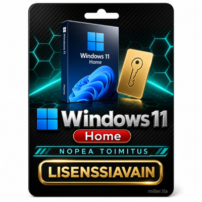 Windows 11 Home tuoteavain PC:lle – sähköinen toimitus
