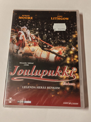 DVD Joulupukki -elokuva (muoveissa)