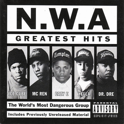 N.W.A. - Greatest Hits (CD) VG++!! Ice Cube Dr. Dre Eazy E