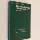 M. D. Vernon : The psychology of perception - pikkukuva 1