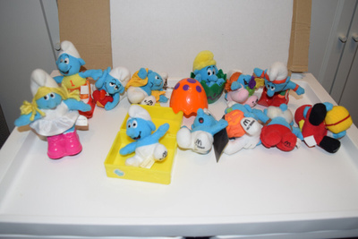 mcdonalds happy meal smurffit 2000 12kpl kaikki