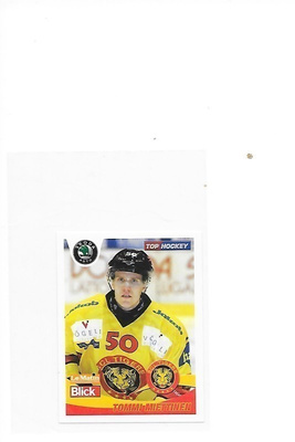 2007-08 Swiss Stickers #195 Tommi Miettinen SCL Tigers Kalpa