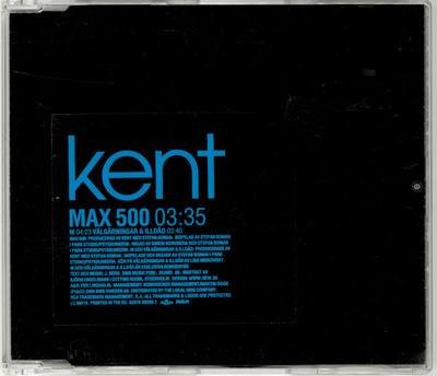 Kent • Max 500 CD-Single