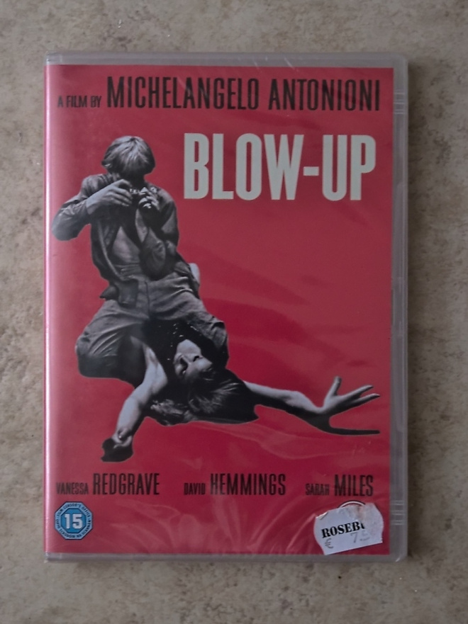 Blow-up, DVD. UUSI. Michelangelo Antonioni