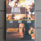 DVD: Street Kings + Speed: Kuoleman Kyydissä 2xDVD UUSI - pikkukuva 1