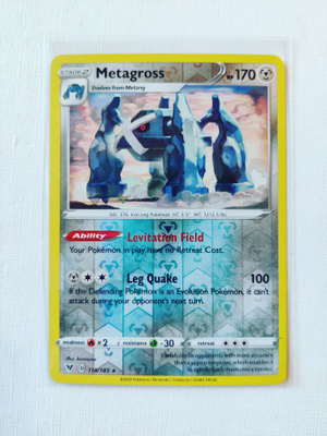 Metagross Reverse Holo Rare