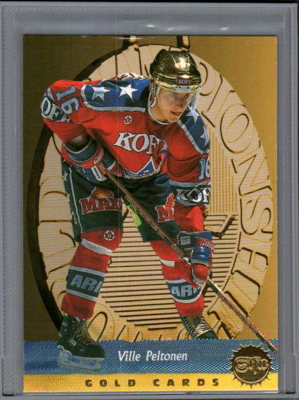 1995-96 Sisu - Gold Cards - 0,50 € / kpl