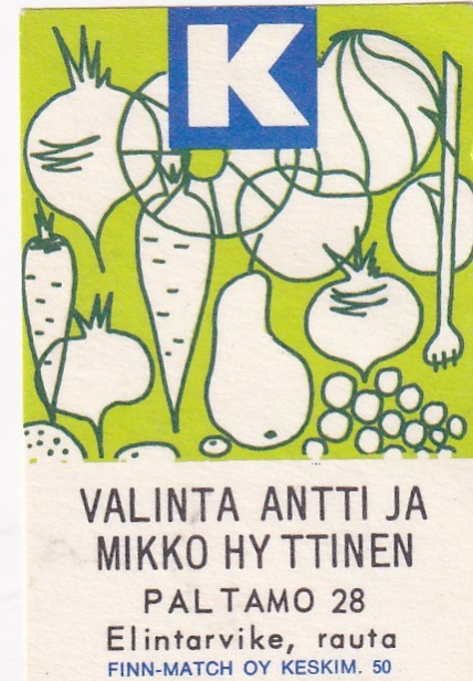 Paltamo. Valinta Antti ja Mikko Hyttinen   b595