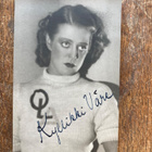 KYLLIKKI VÄRE, SIGNEERATTU VALOKUVA - pikkukuva 1