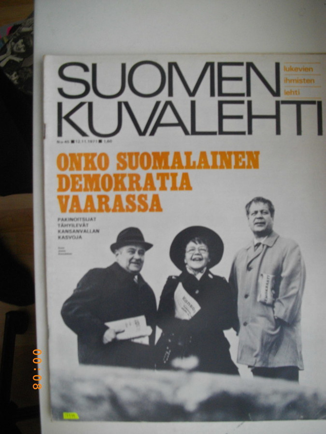 Suomen Kuvalehti Nro 45/1971 (29.3)