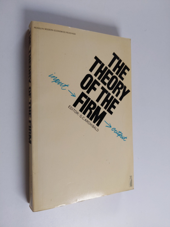 G. C. Archibald : Theory of the firm : selected readings