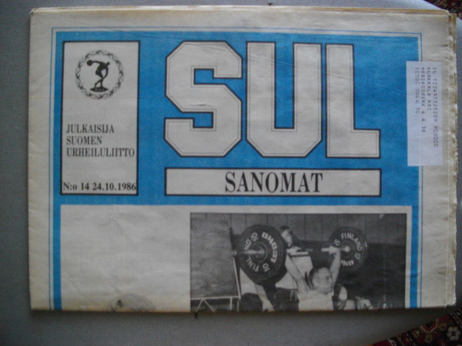 SUL Sanomat Nro 14/1986 (19.3)
