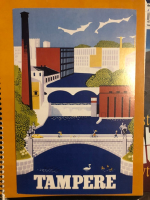Postikortti: Tampere. 18,5 x 11,5cm.
