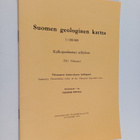 Fredrik Pipping : Suomen geologinen kartta 1:100 000 : ka... - pikkukuva 1