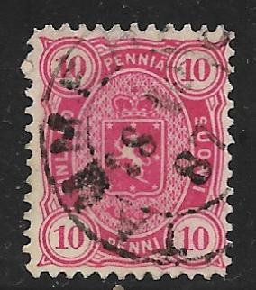 Nelilukuiset 1885 10p (LAPE 21) O