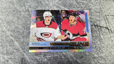 Brady Tkachuk Andrei Svechnikov Young Guns Speckled Rainbow
