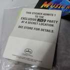 KISS - ALIVE III PARTY BACKSTAGEPASS STICKER (+) . - pikkukuva 2