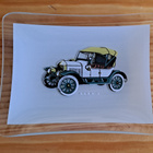 Tuhkakuppi vintage Morris Oxford Bullnose kuvalla - pikkukuva 1