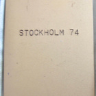 VANHA Mitali Nyrkkeily Pohjoismaiden Mestaruuskisat 1974 - pikkukuva 2