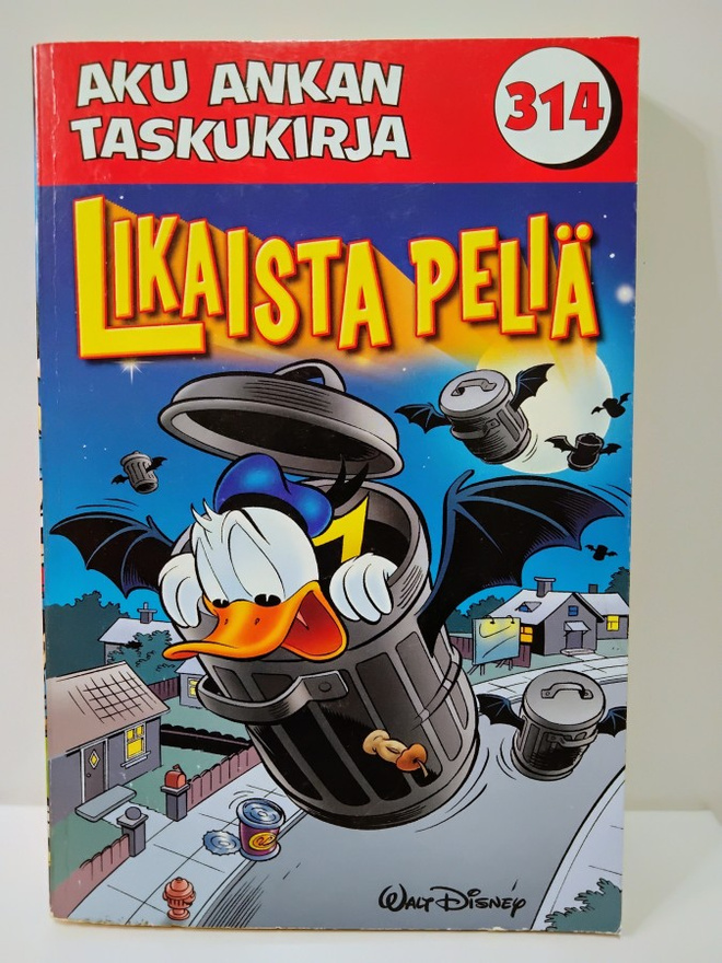 Likaista peliä - Aku Ankka taskukirja 314 (1.p)