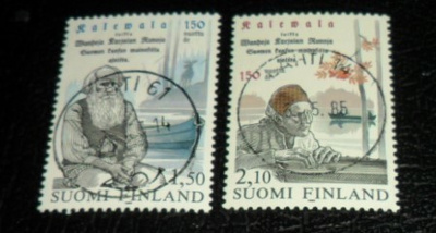 LAPE 955-956 LOISTO LEIMAT.KALEVALA 150 VUOTTA  1955
