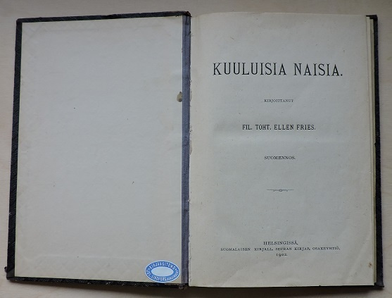 Ellen Fries: Kuuluisia naisia