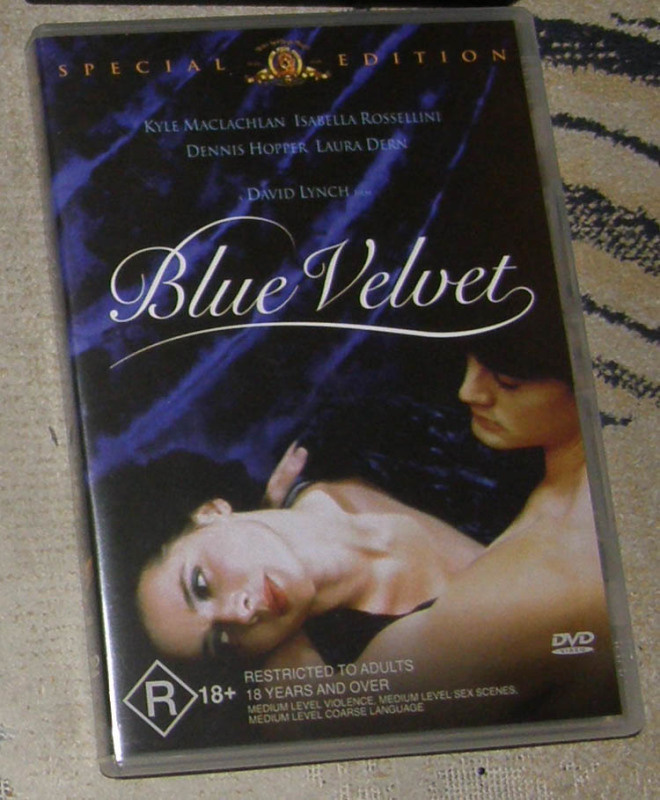 Lynch - Blue velvet - DVD Ei SUOMI TEKSTEJÄ