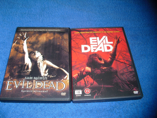 EVIL DEAD (1981+2013 -versiot) K18