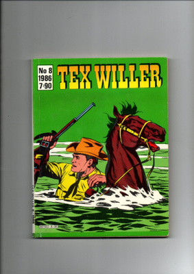 TEX WILLER n:o 8 1986 TAISTELU SATAMASSA.