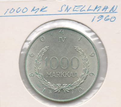 1960 1000 markkaa kl9