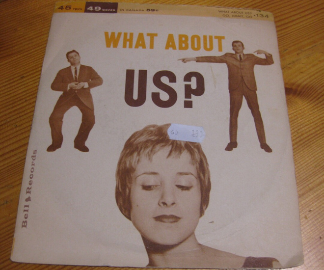 What About Us / Go Jimmy Go  1959
