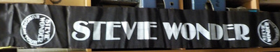 STEVIE WONDER EUROPEAN TOUR KIERTUEHUIVI RARE !!! (w)