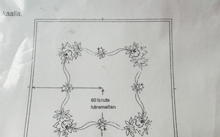 Almedahls  Ristipistopakkaus  ruusuuliina