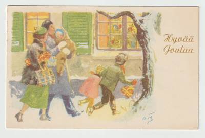 Postileima .  SIILINJÄRVI  18 12 58