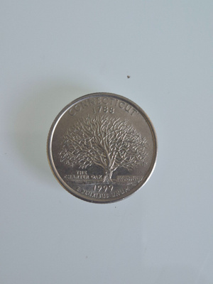USA	1999  25	cent - Connecticut     (14522)